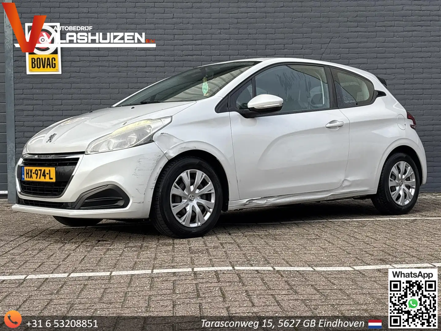 Peugeot 208 1.2 PureTech Active | Airco | Cruise | Blanco - 1
