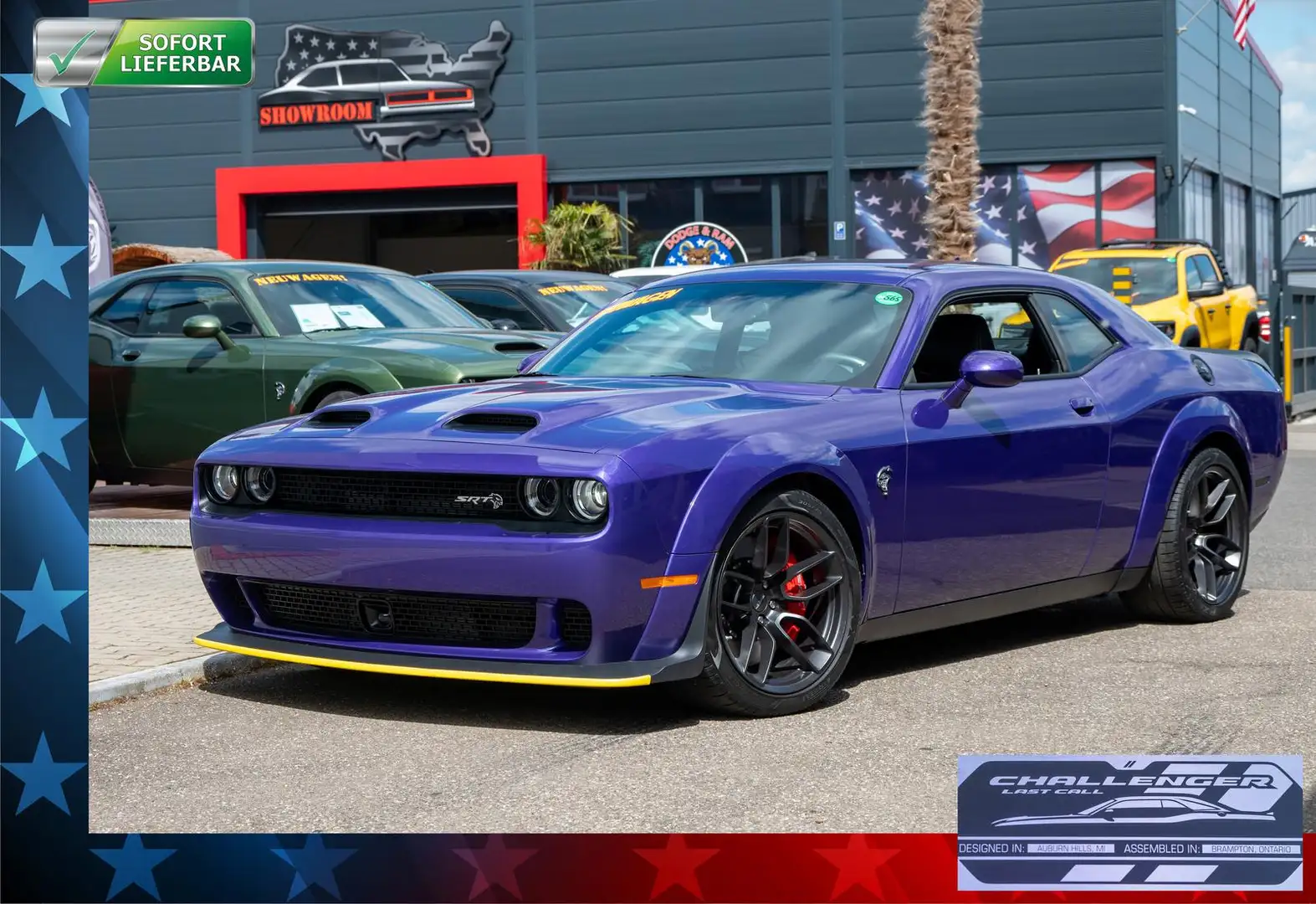 Dodge Challenger Hellcat Jailbreak 6,2l WB,Alcant.,ACC Mauve - 1