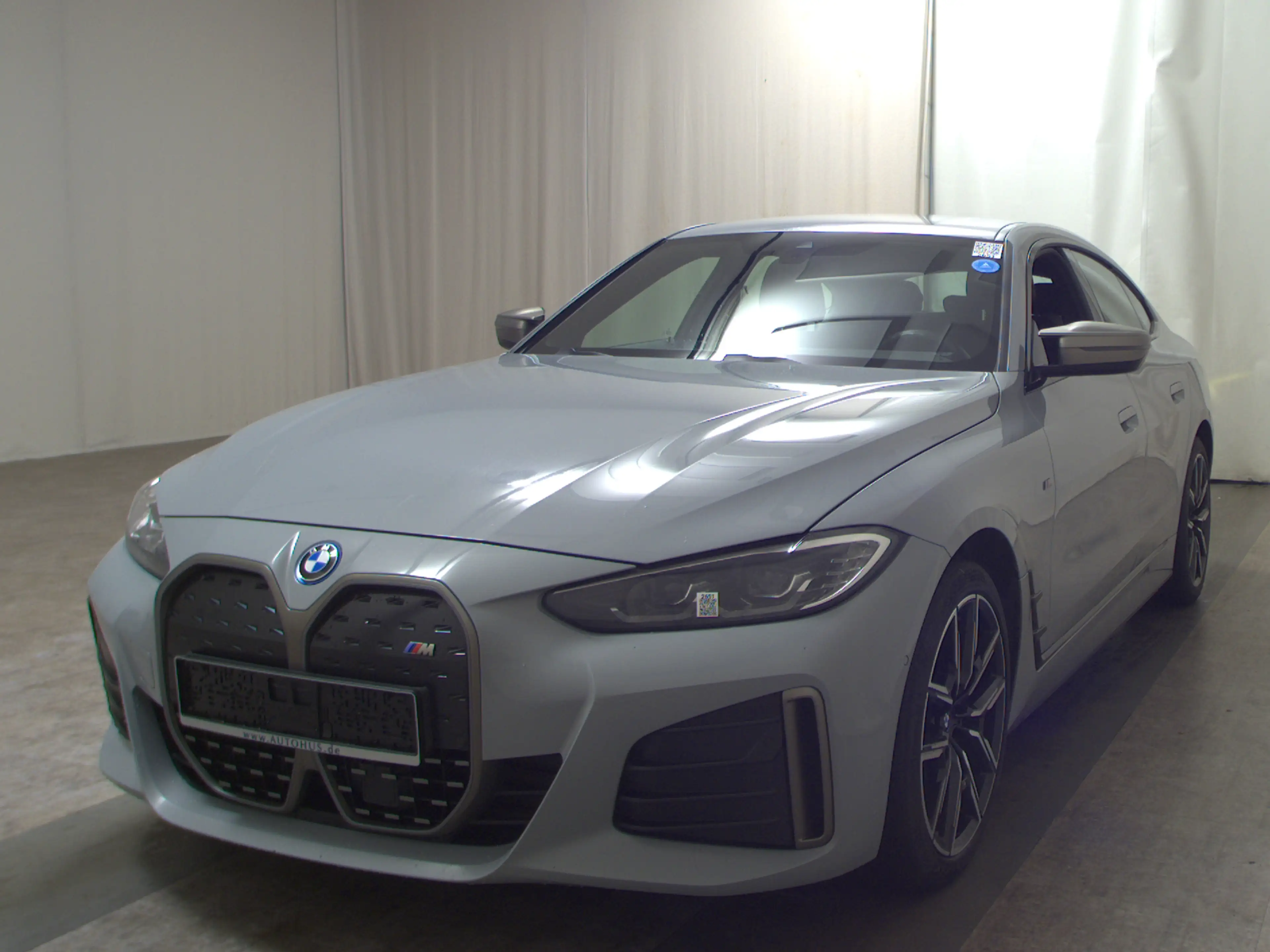 BMW i4 M50 T-Leder Navi LED Curved KLIMAAUT RADIO MFL SHZ PDC AHK HIFI — photo 2