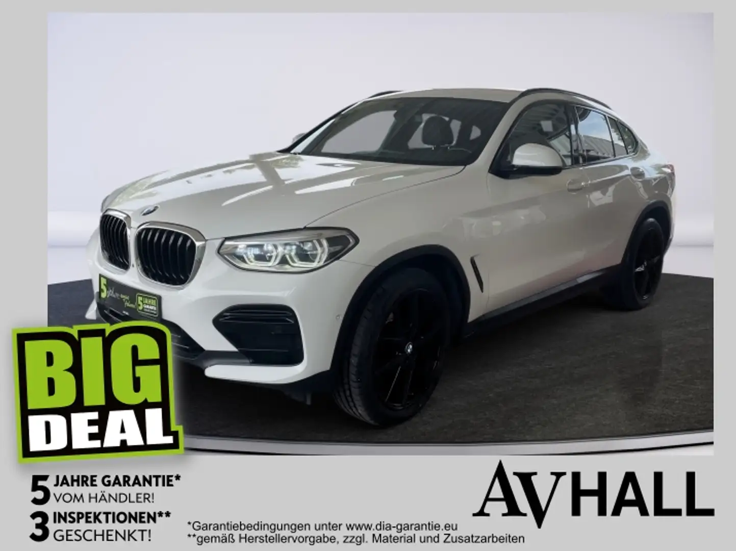 BMW X4 xDrive 20d Aut. Anhängerkupplung abnehmbar Weiß - 1