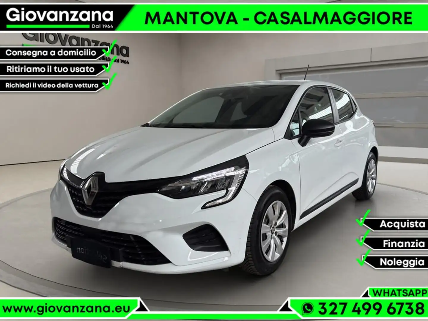 Renault Clio 1.0 tce Equilibre 90cv Bianco - 1