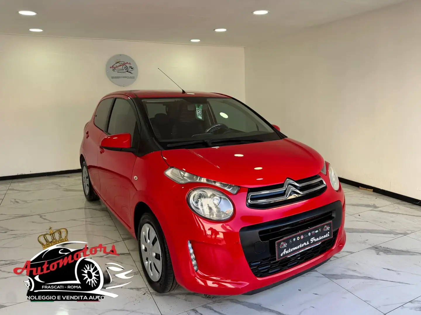 Citroen C1 1.0 Benzina-5 PORTE-NEOPATENTATI OK.2016 Rosso - 1