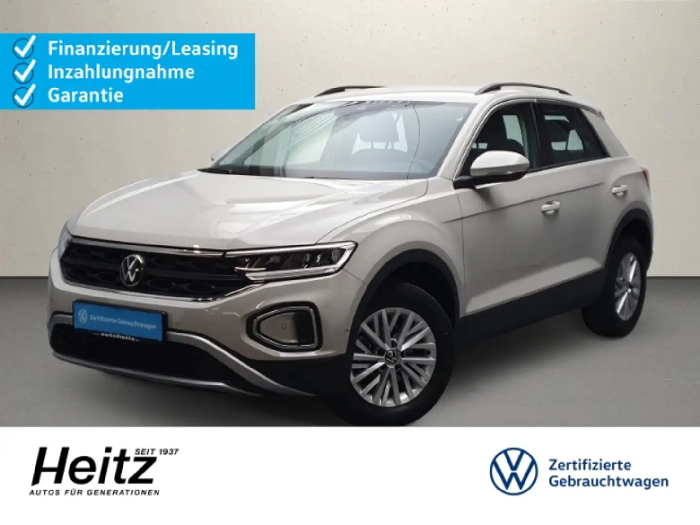 Volkswagen T-Roc TSI Life LED AppConnect DAB SHZ Parklenkass. Grau - 1