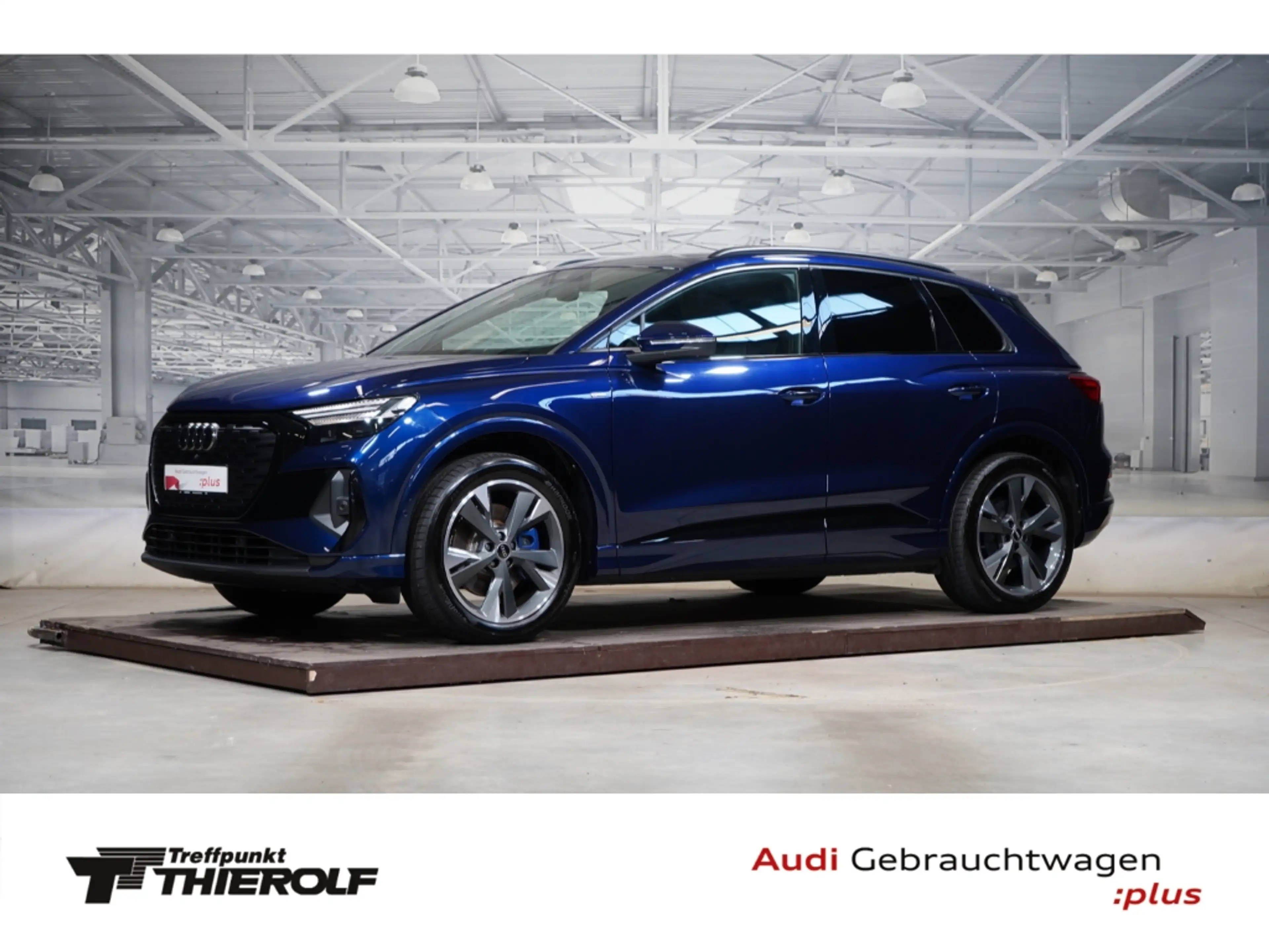 Audi Q4 e-tron 55 quattro S line Matrix 20 Zoll ACC