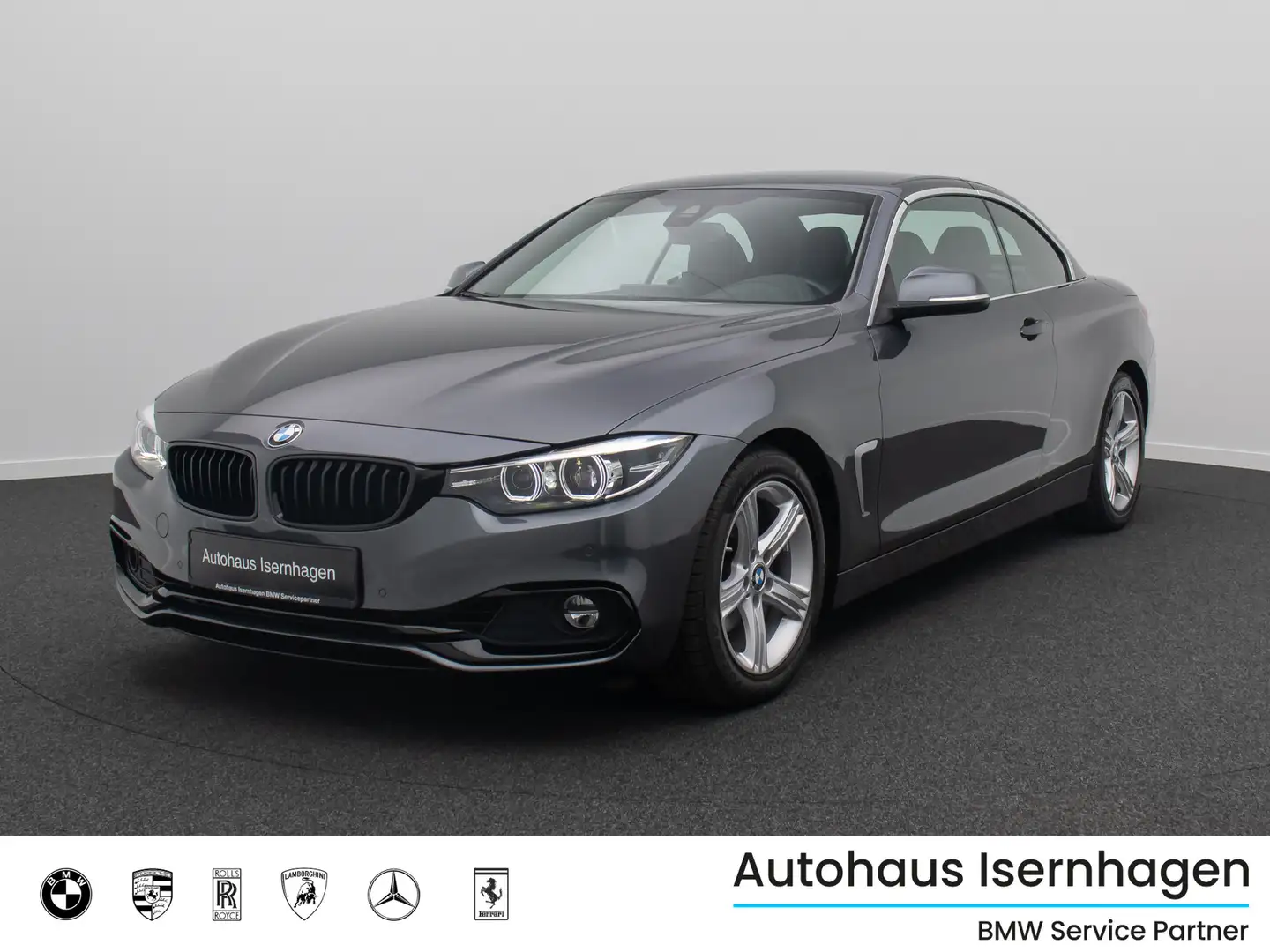 BMW 420 Cabrio Sport Line DAB NaviPro Alarm Memory Grau - 1