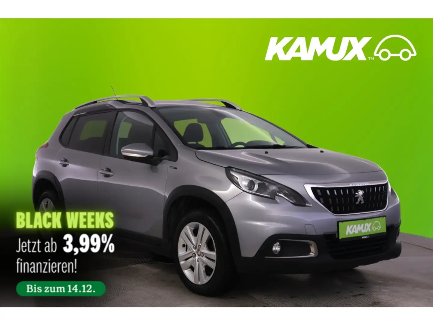 Peugeot 2008 1.2PureTech 130 Signature+NAVI+TEMPO+PDC Gri - 1