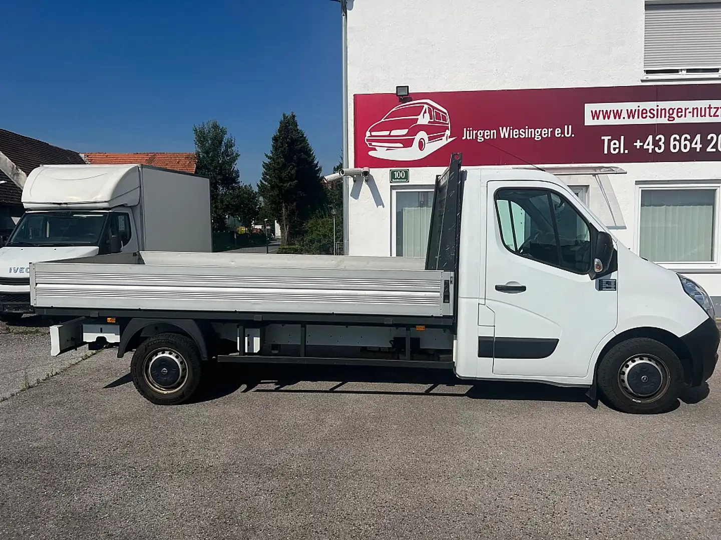 Opel Movano L3 BlueHDI 140 S&S 3,5t+ Pritsche Weiß - 1