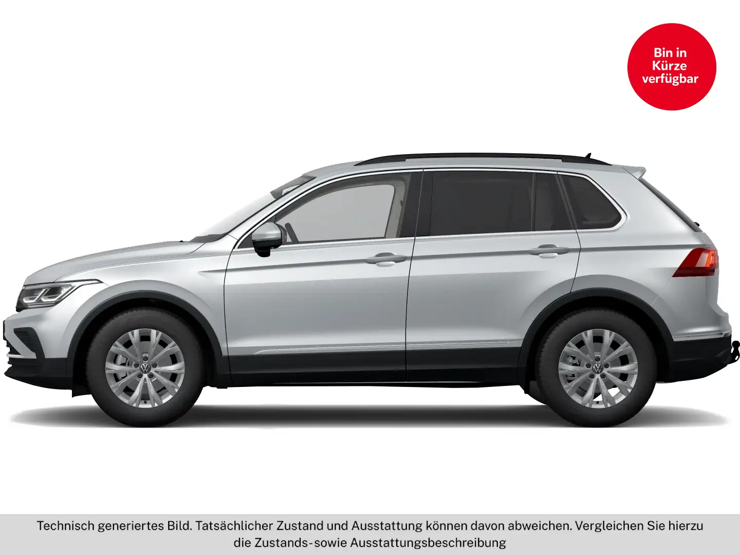 Volkswagen Tiguan Life TDI Silber - 2