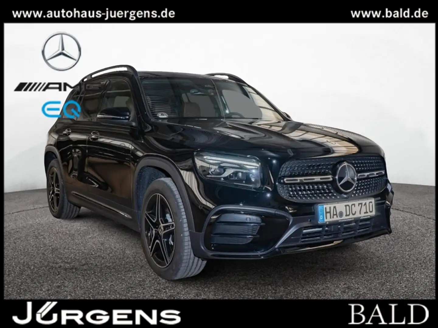 Mercedes-Benz GLB 250 4M AMG-Sport/Pano/Burm/AHK/Night/7Sitze Noir - 1