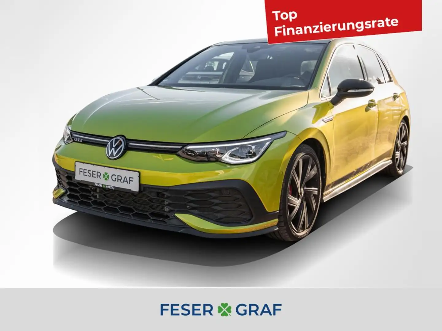 Volkswagen Golf VIII 2.0 TSI GTI Clubsport DSG Kamera/Pano/Matrix/ Jaune - 1