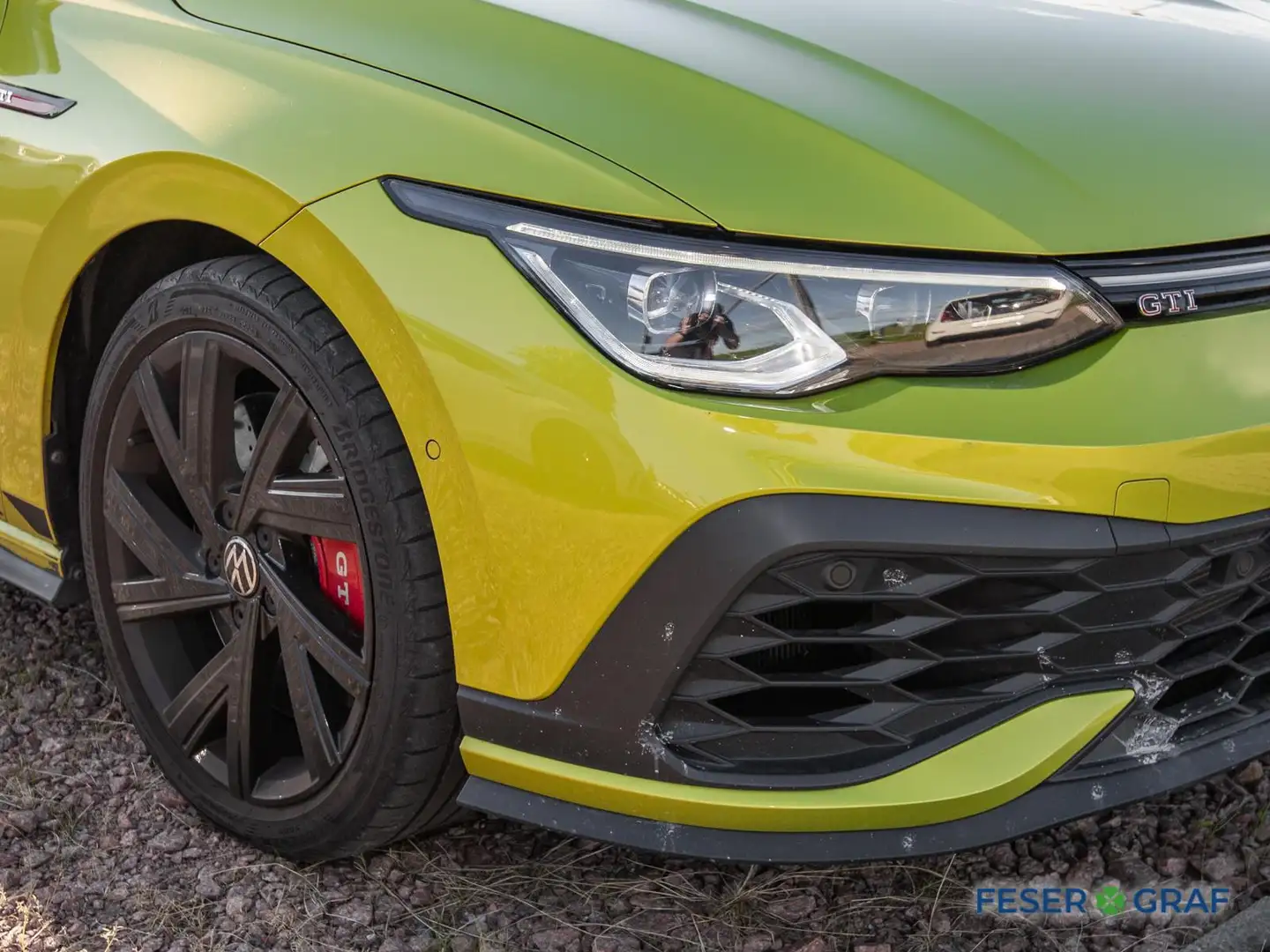 Volkswagen Golf VIII 2.0 TSI GTI Clubsport DSG Kamera/Pano/Matrix/ Jaune - 2