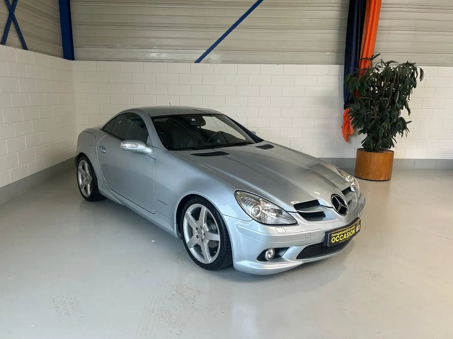 Mercedes-Benz SLK 200 1.8 SLK200 Kompressor AUT. AMG-Line 76dkm, Harman Grijs - 2