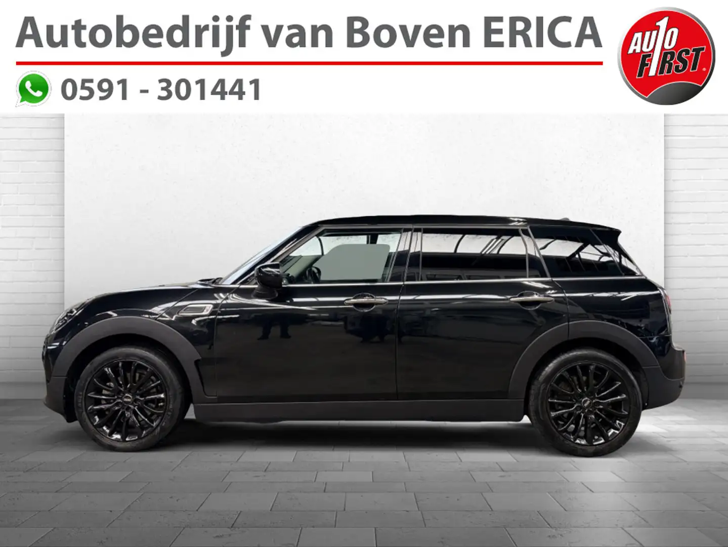 MINI Cooper Clubman Mini 1.5 Blackyard Automaat Cls Bns Leer Cruise Cl Negro - 1