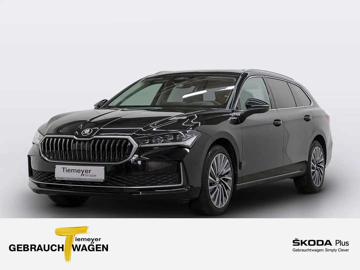 Skoda Superb Combi 1.5 TSI DSG L+K LEDER PANO AHK Schwarz - 1