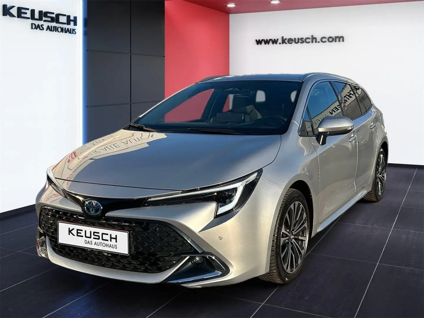 Toyota Corolla 1,8l Hybrid TS Active D. // TOYOTA KEUSCH Silber - 1