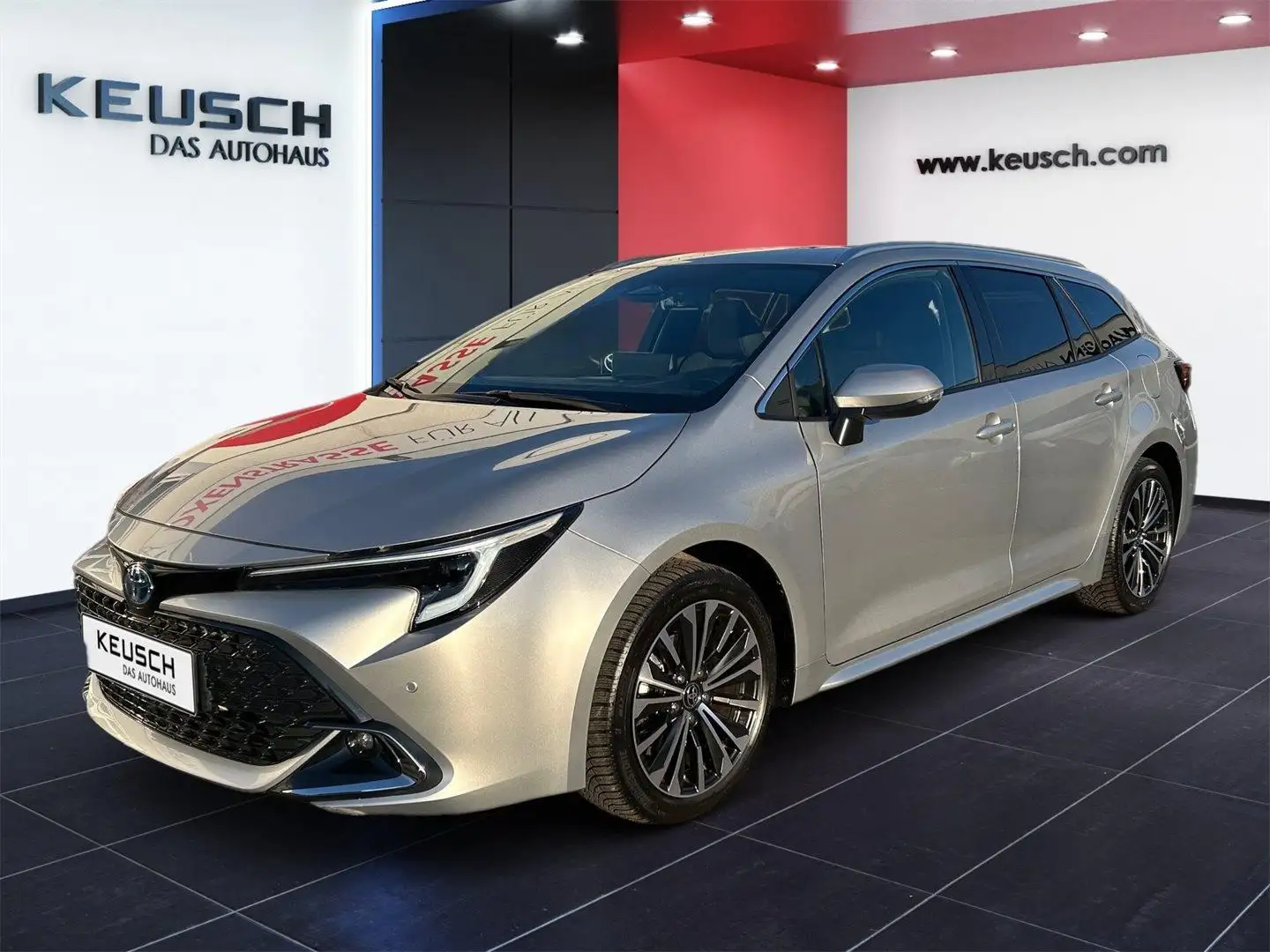 Toyota Corolla 1,8l Hybrid TS Active D. // TOYOTA KEUSCH Silber - 2