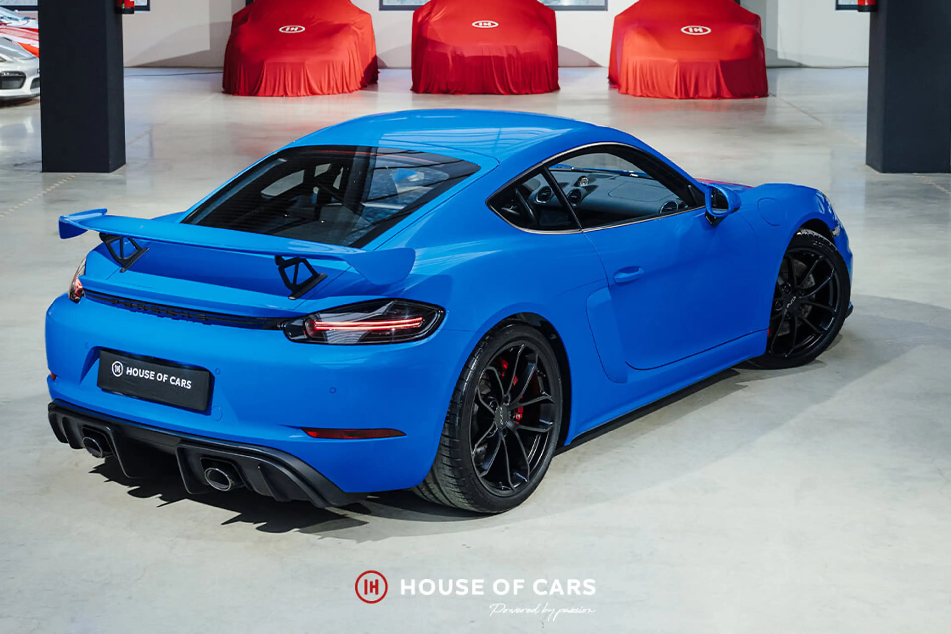 Porsche 718 Cayman GT4 Clubsport PDK 2021 – PTS / Arrow Blue — photo 7