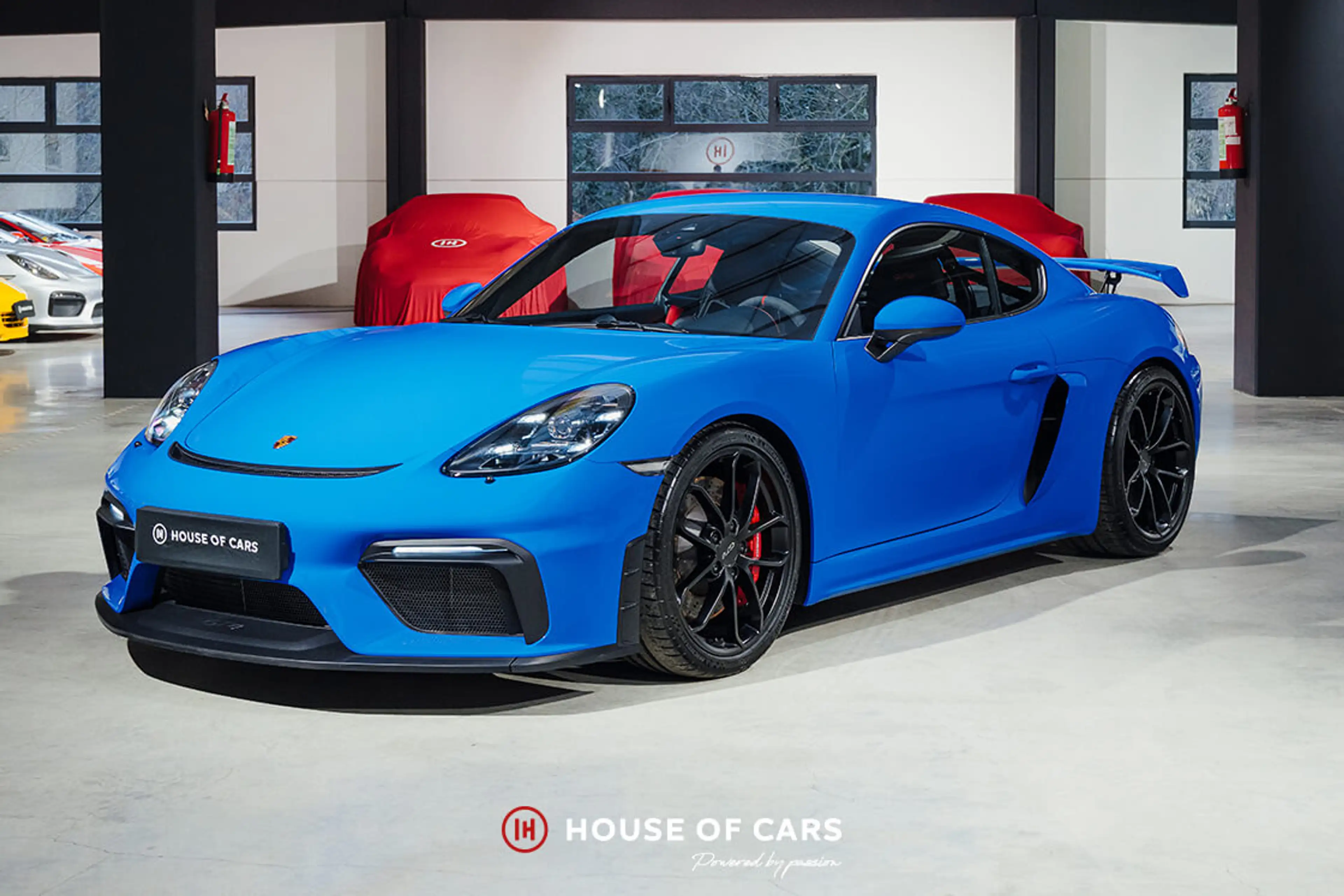 Porsche 718 Cayman GT4 Clubsport PDK 2021 – PTS / Arrow Blue — photo 2