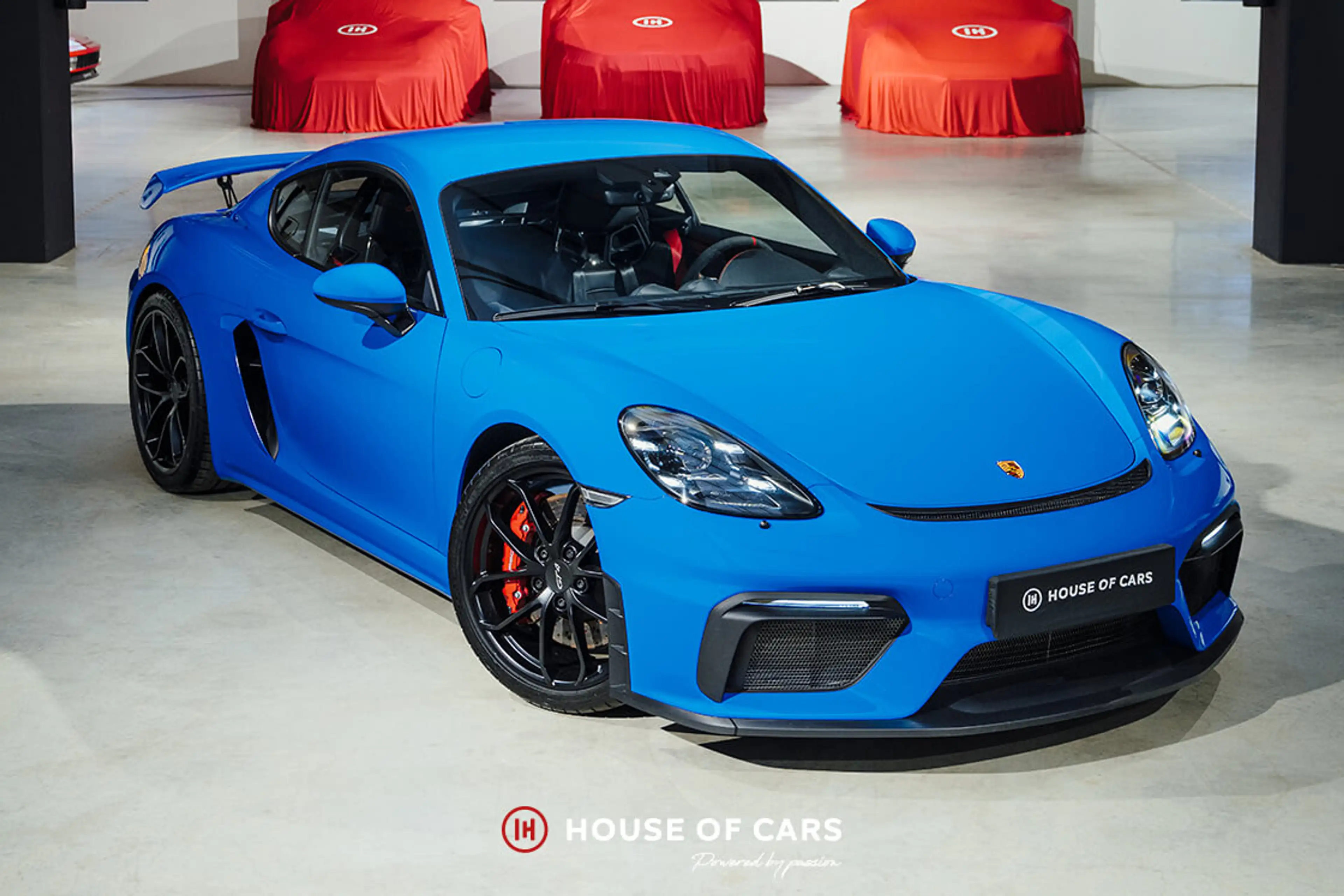 Porsche 718 Cayman GT4 Clubsport PDK 2021 – PTS / Arrow Blue — photo 4