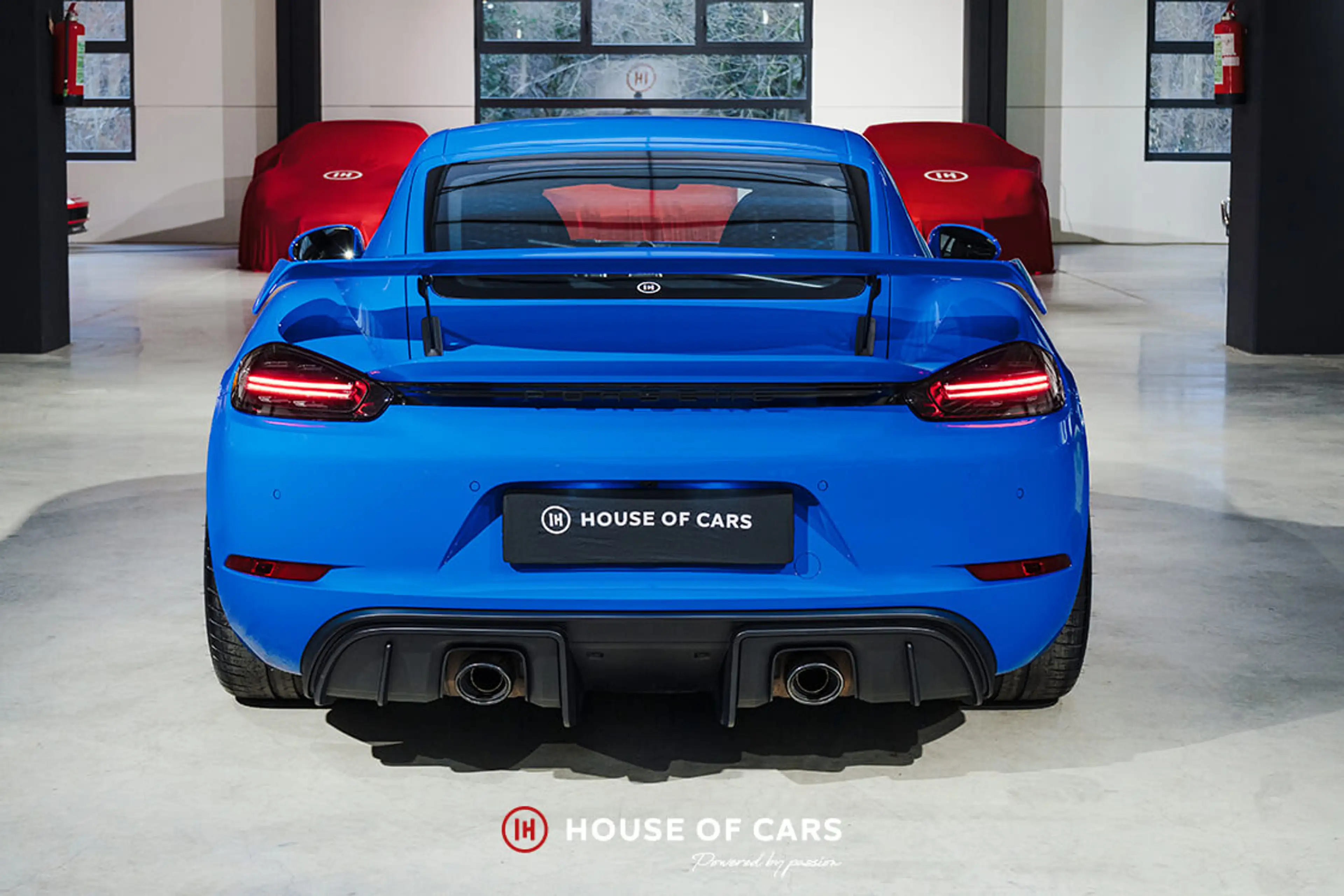 Porsche 718 Cayman GT4 Clubsport PDK 2021 – PTS / Arrow Blue — photo 8