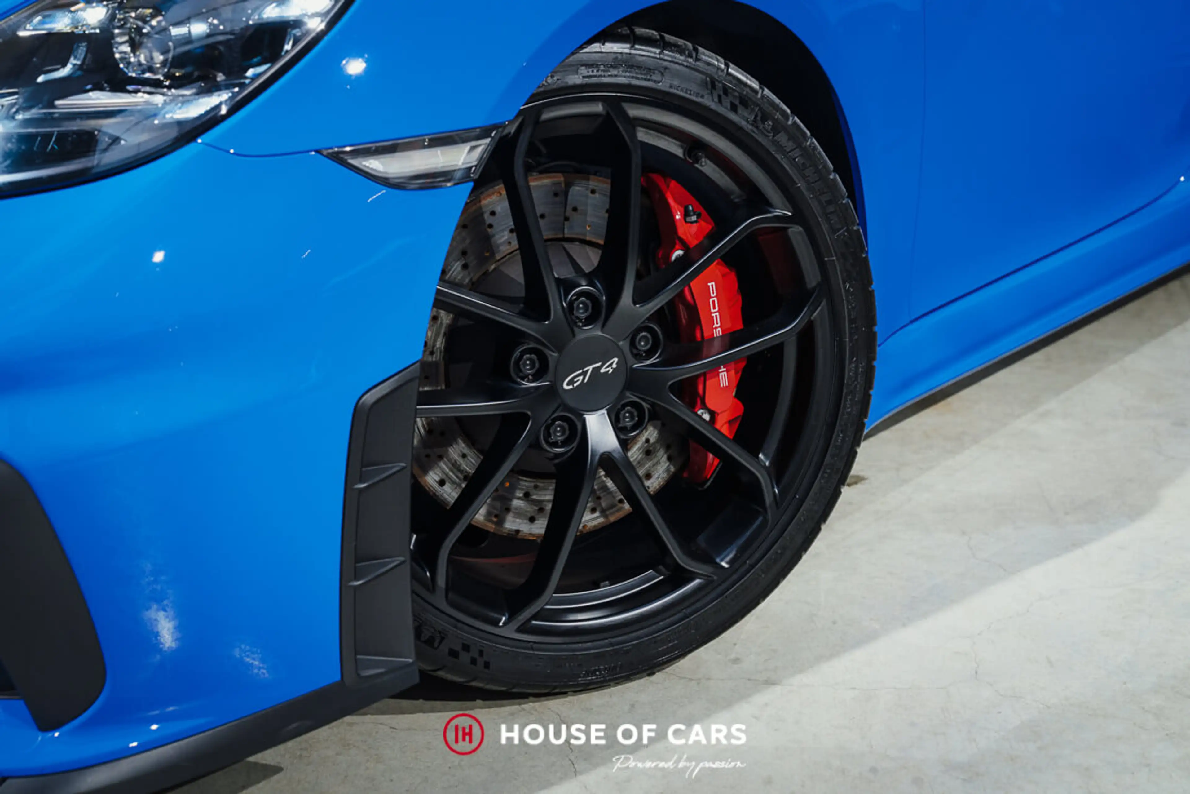 Porsche 718 Cayman GT4 Clubsport PDK 2021 – PTS / Arrow Blue — photo 11