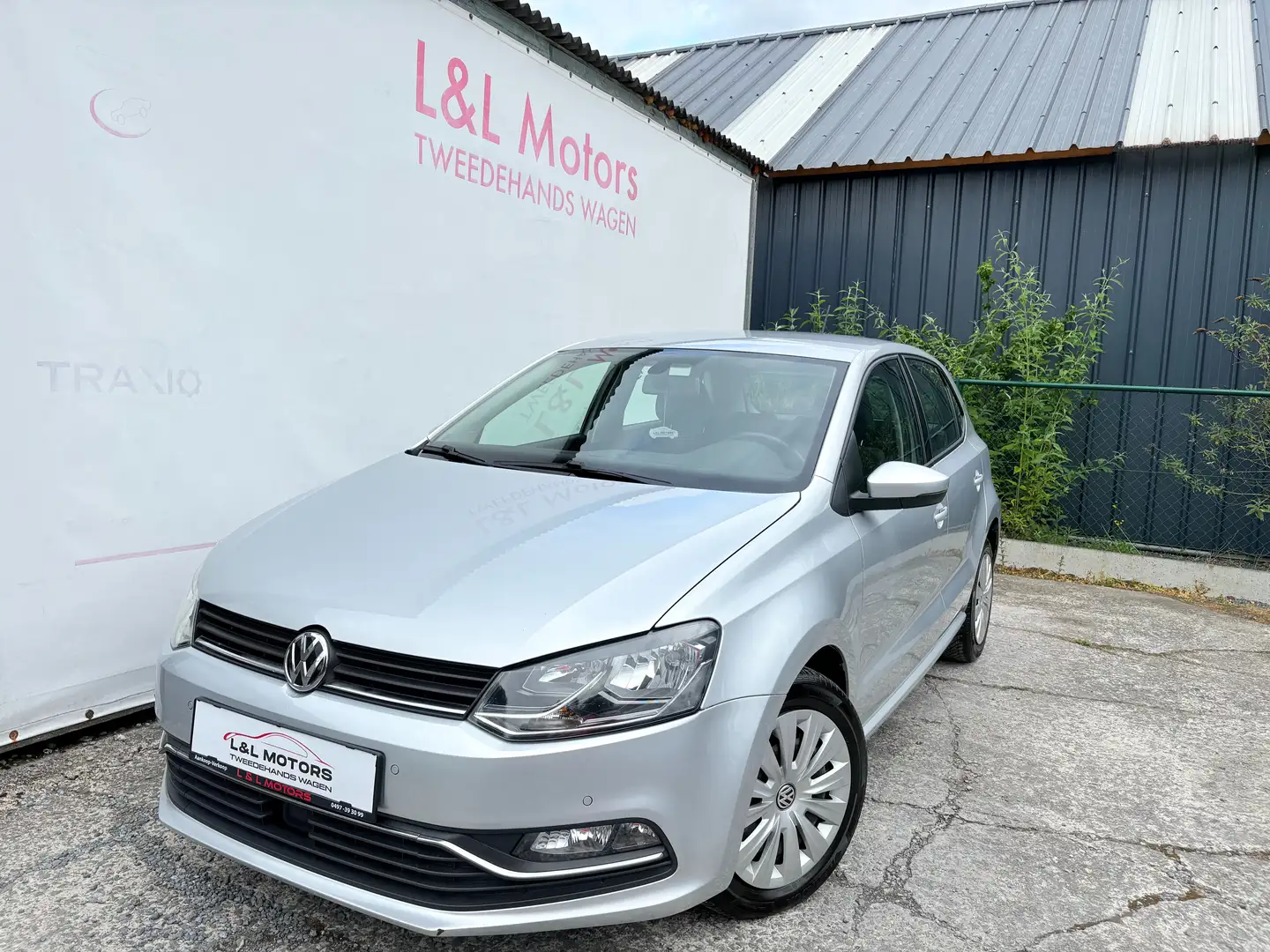 Volkswagen Polo 1.4 CR TDi Comfortline BMT*Clim Digital Euro6b* Argent - 1