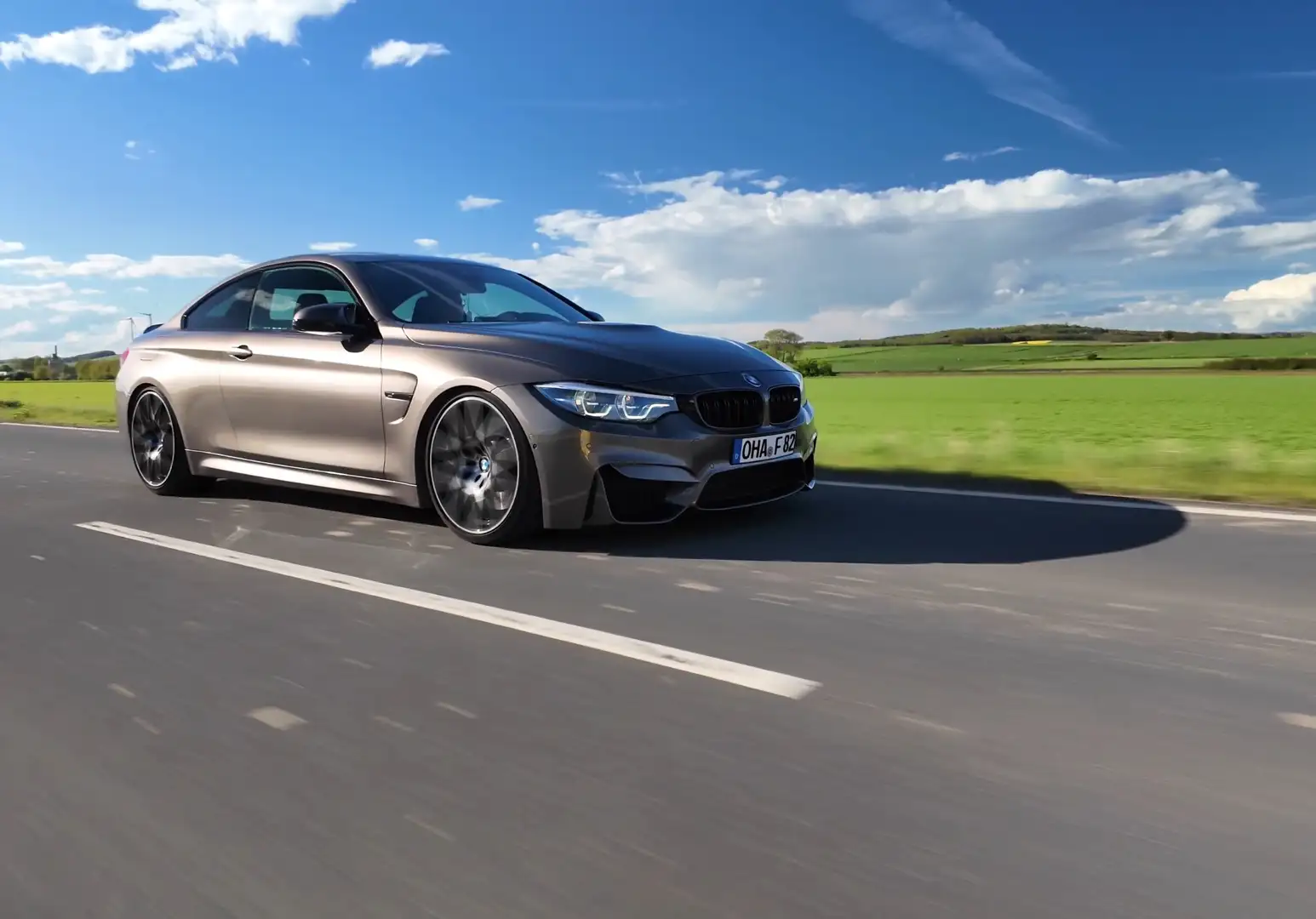 BMW M4 M4 Competition Coupe INDIVIDUAL Carbon Gewindefa Bronze - 1