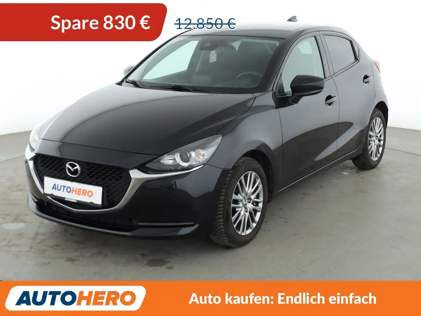 Mazda 2 1.5 e-Skyactiv-G Mild-Hybrid Kizoku*LED*TEMPO*CAM* Schwarz - 1