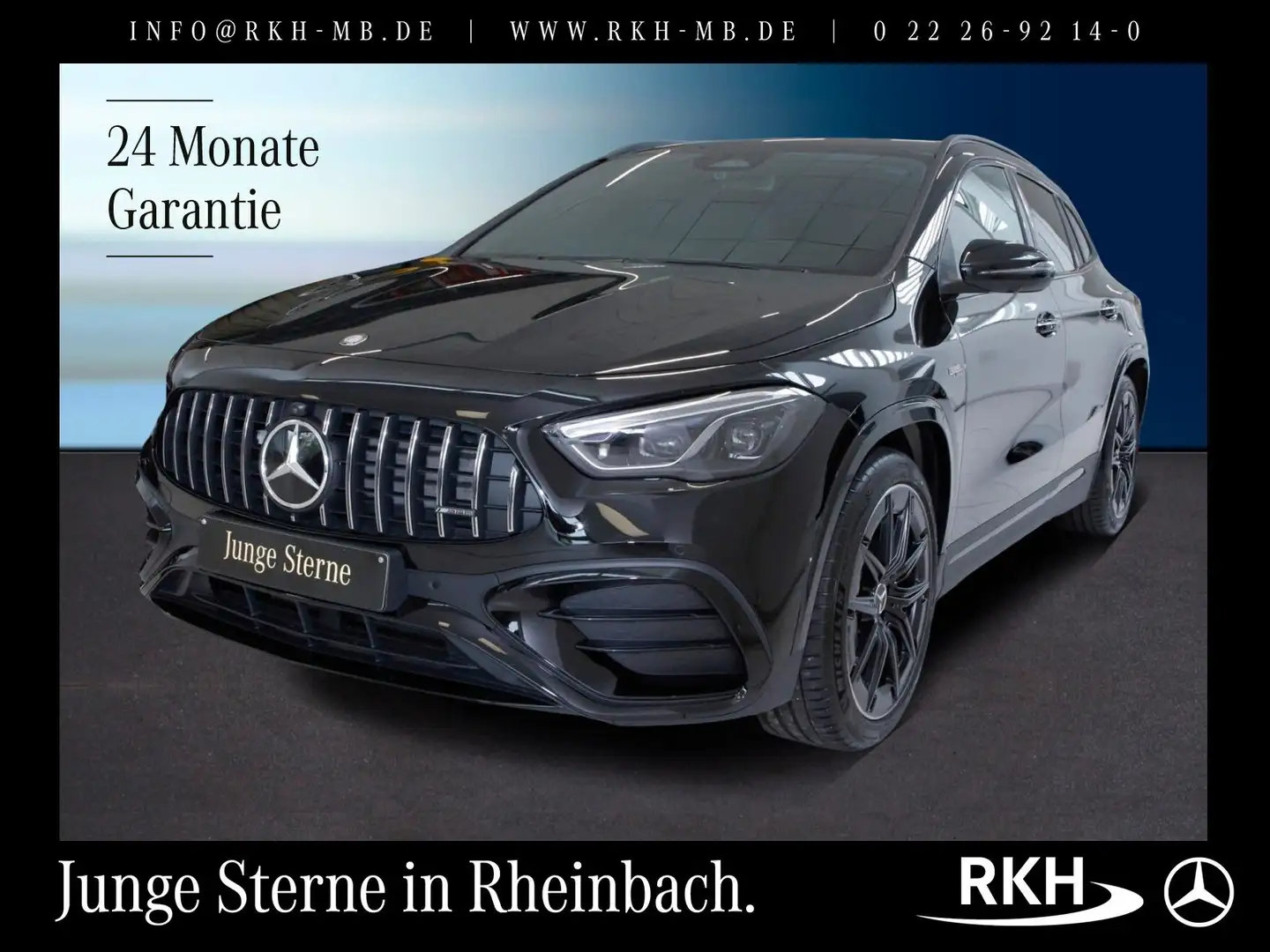 Mercedes-Benz GLA 35 AMG AMG GLA 35 4MATIC 360°/AHK/Pano/NightPaket/LED Schwarz - 1