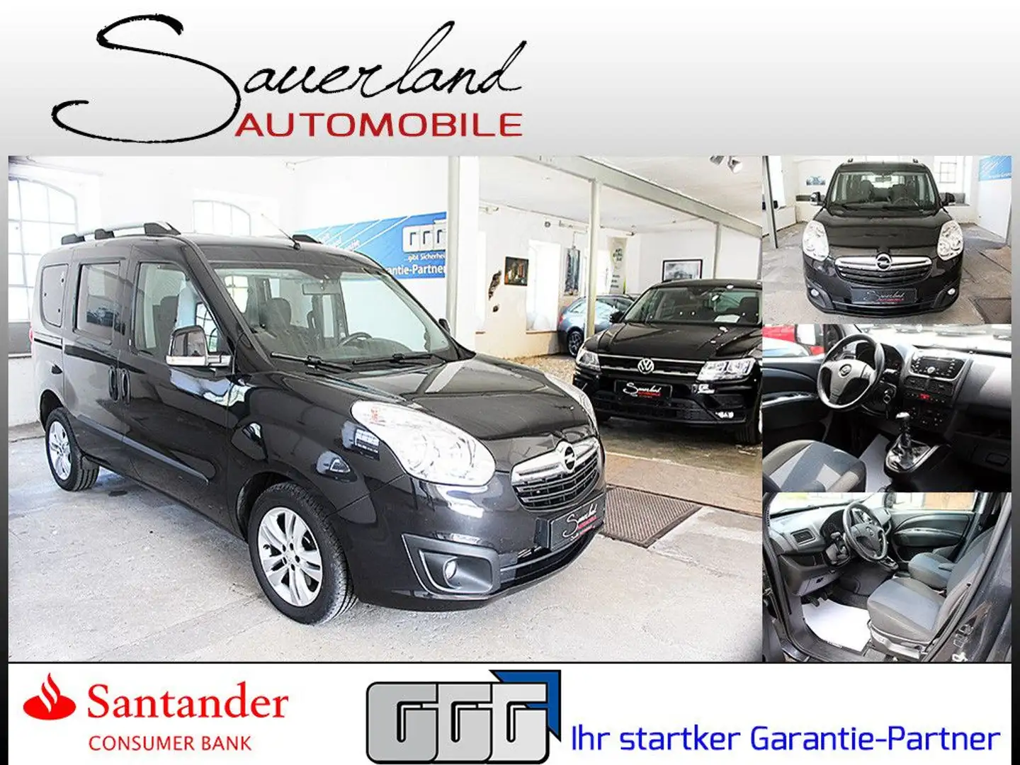 Opel Combo D Colorado L1H1 7-Sitzer KLIMATRONIC Schwarz - 1