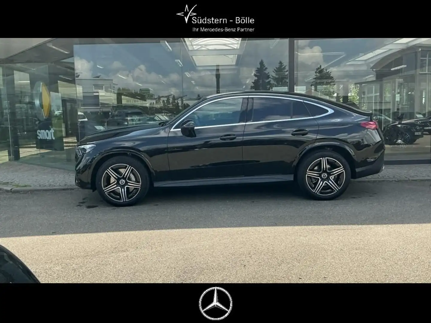 Mercedes-Benz GLC 220 d 4M Coupe +AMG+SHZ+MEMORY+NAVI+AMBIENTE Noir - 2