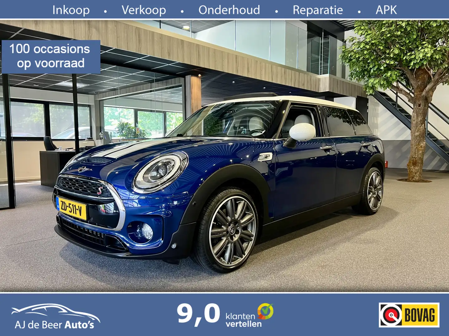 MINI Cooper S Clubman Mini 2.0 Chili Serious Business Panorama | Harman Blauw - 1