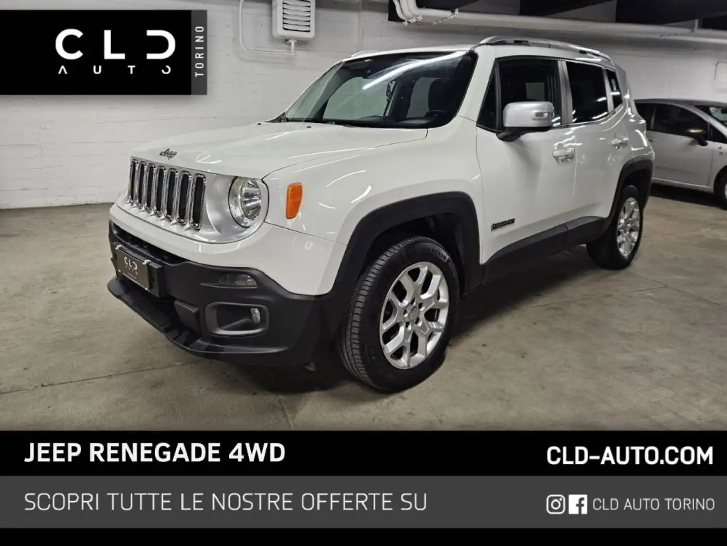 Jeep Renegade 2.0 Mjt 140CV 4WD Active Drive Limited Bianco - 1
