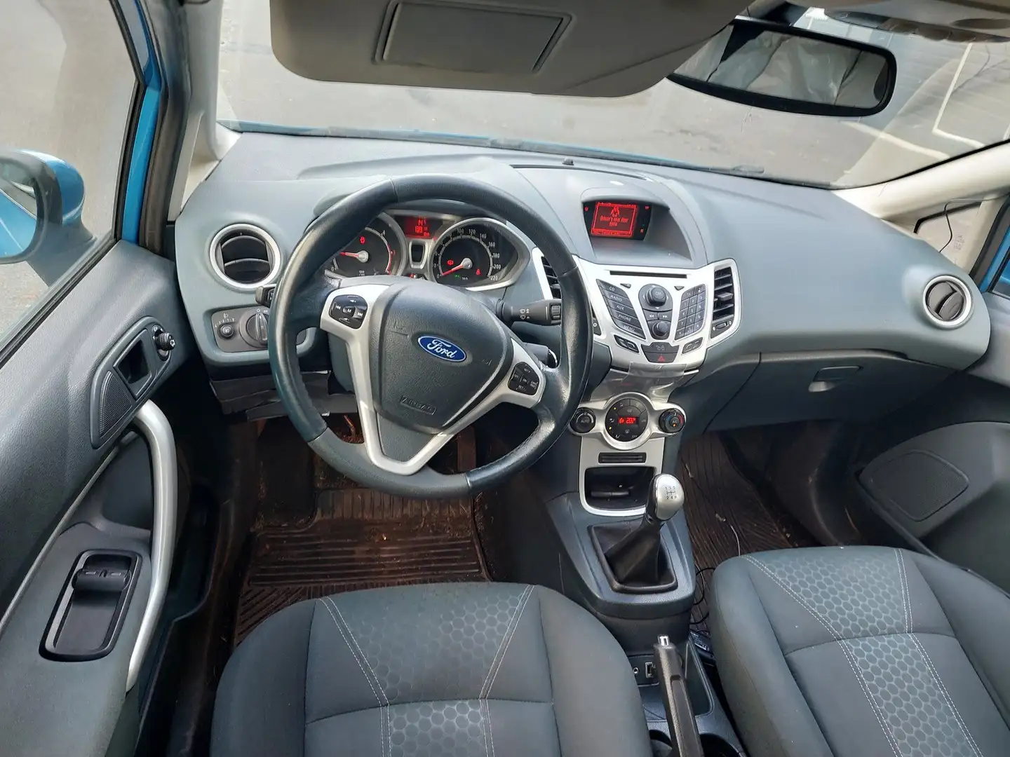 Ford Fiesta 1.2 75ch Ghia 5p Bleu - 2