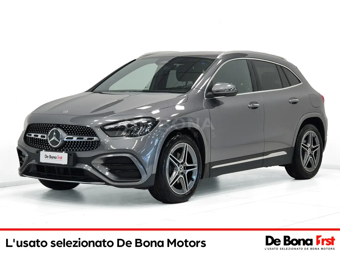 Mercedes-Benz GLA 200 200 d amg line advanced plus auto Grigio - 1