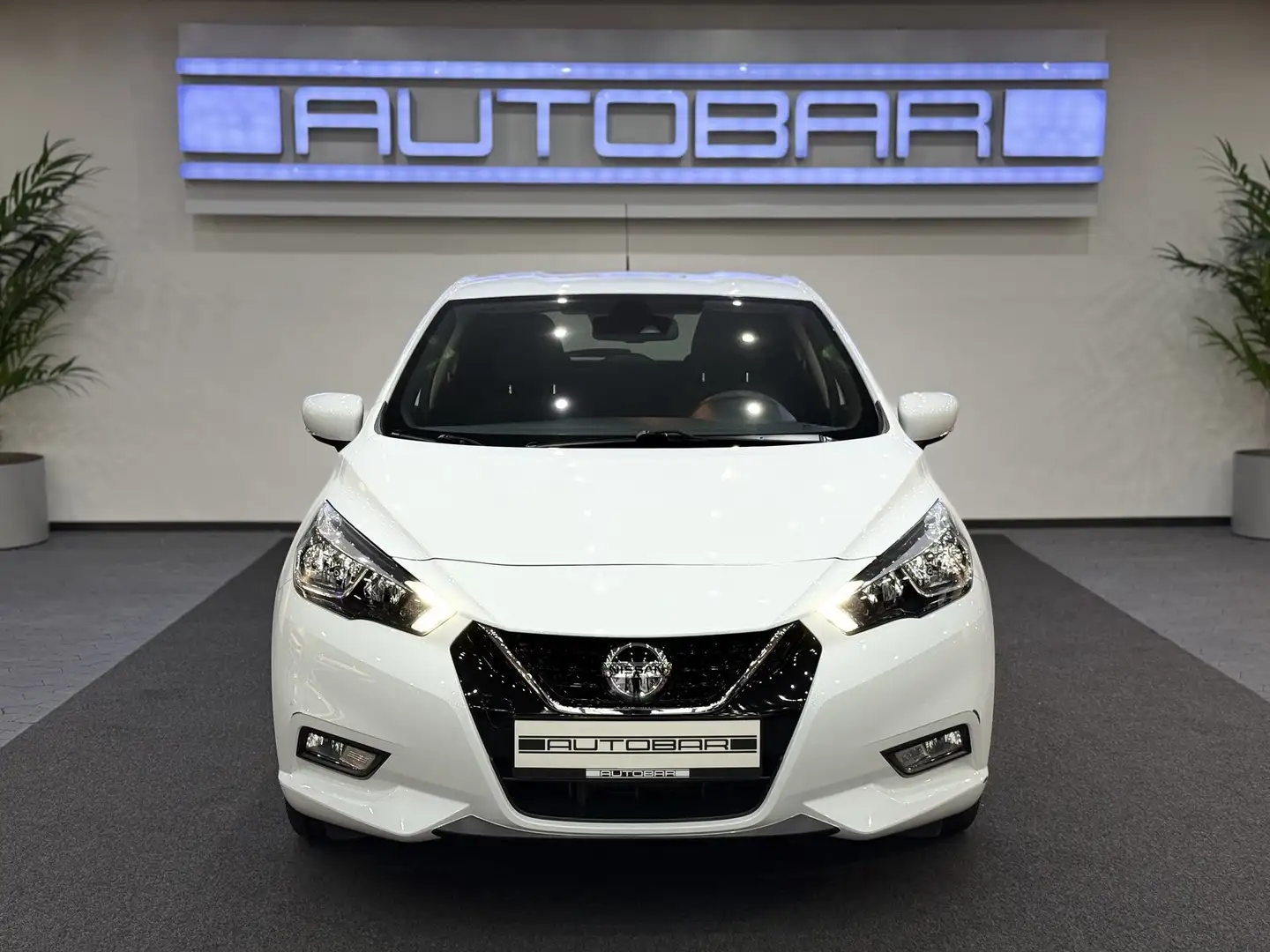 Nissan Micra 1.0 ACENTA X-TRONIC*NAVI*RFK*TEMPO*DAB Blanc - 2