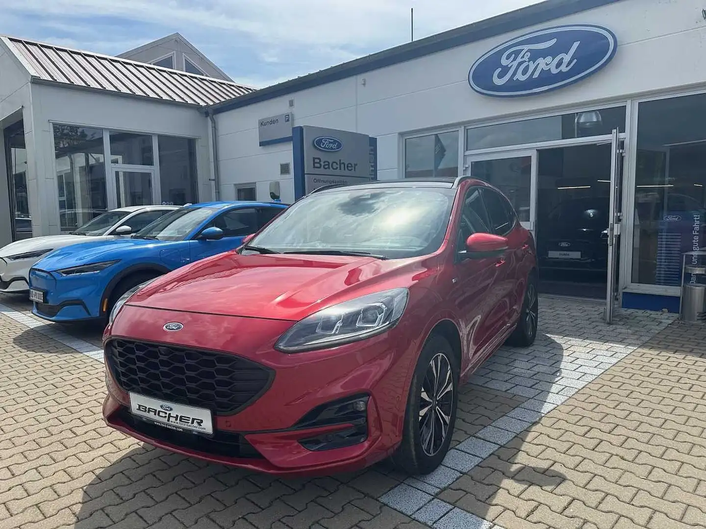 Ford Kuga 2.5 FHEV 4x4 ST-LINE X LED*B&O*NAVI*PANO Rot - 1