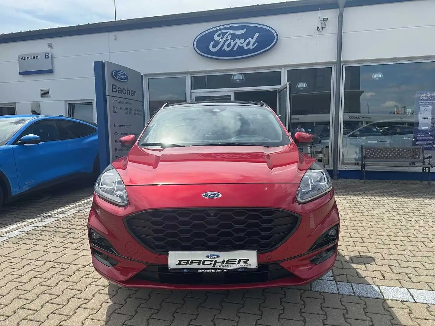 Ford Kuga 2.5 FHEV 4x4 ST-LINE X LED*B&O*NAVI*PANO Rot - 2