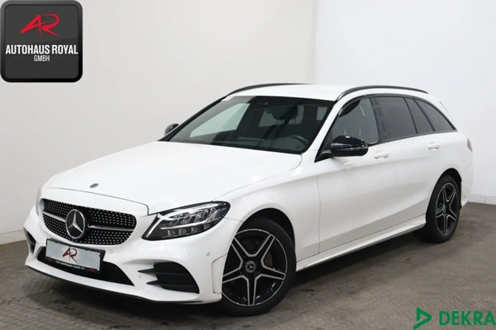 Mercedes-Benz C 200 T AMG NIGHT KAMERA,SPURPAKET,CARPLAY,LED White - 1