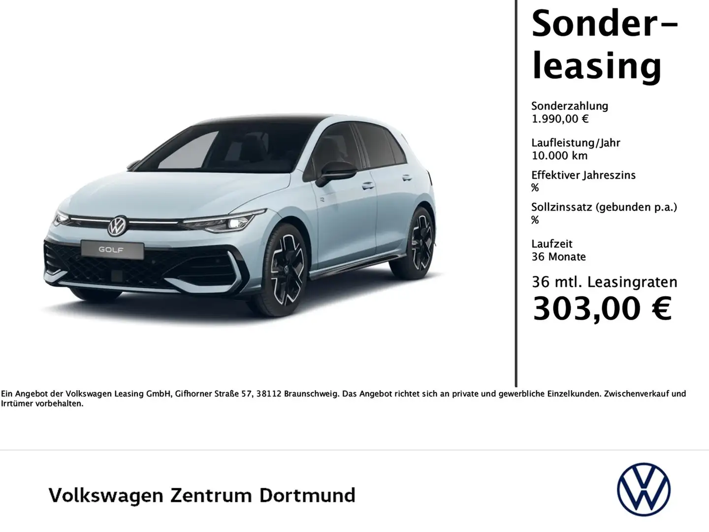 Volkswagen Golf 1.5 R-LINE DSG BLACKSTYLE PANO AHK CAM LM18 Bleu - 1