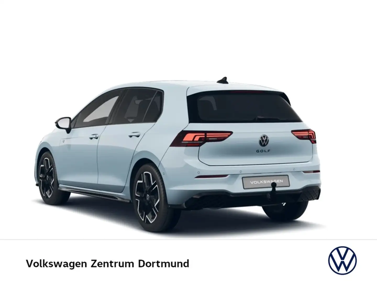 Volkswagen Golf 1.5 R-LINE DSG BLACKSTYLE PANO AHK CAM LM18 Blauw - 2