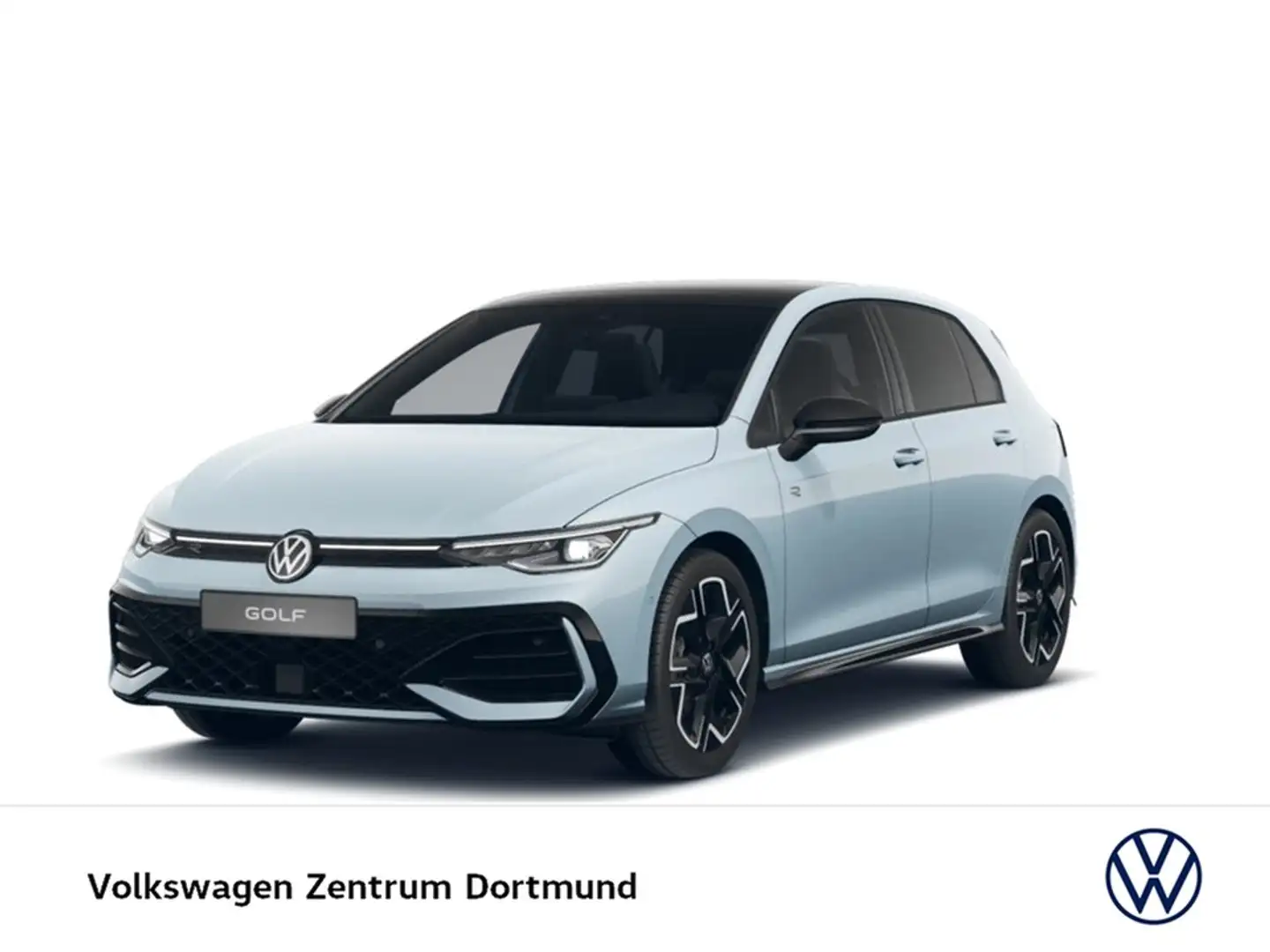 Volkswagen Golf 1.5 R-LINE DSG BLACKSTYLE PANO AHK CAM LM18 Bleu - 2