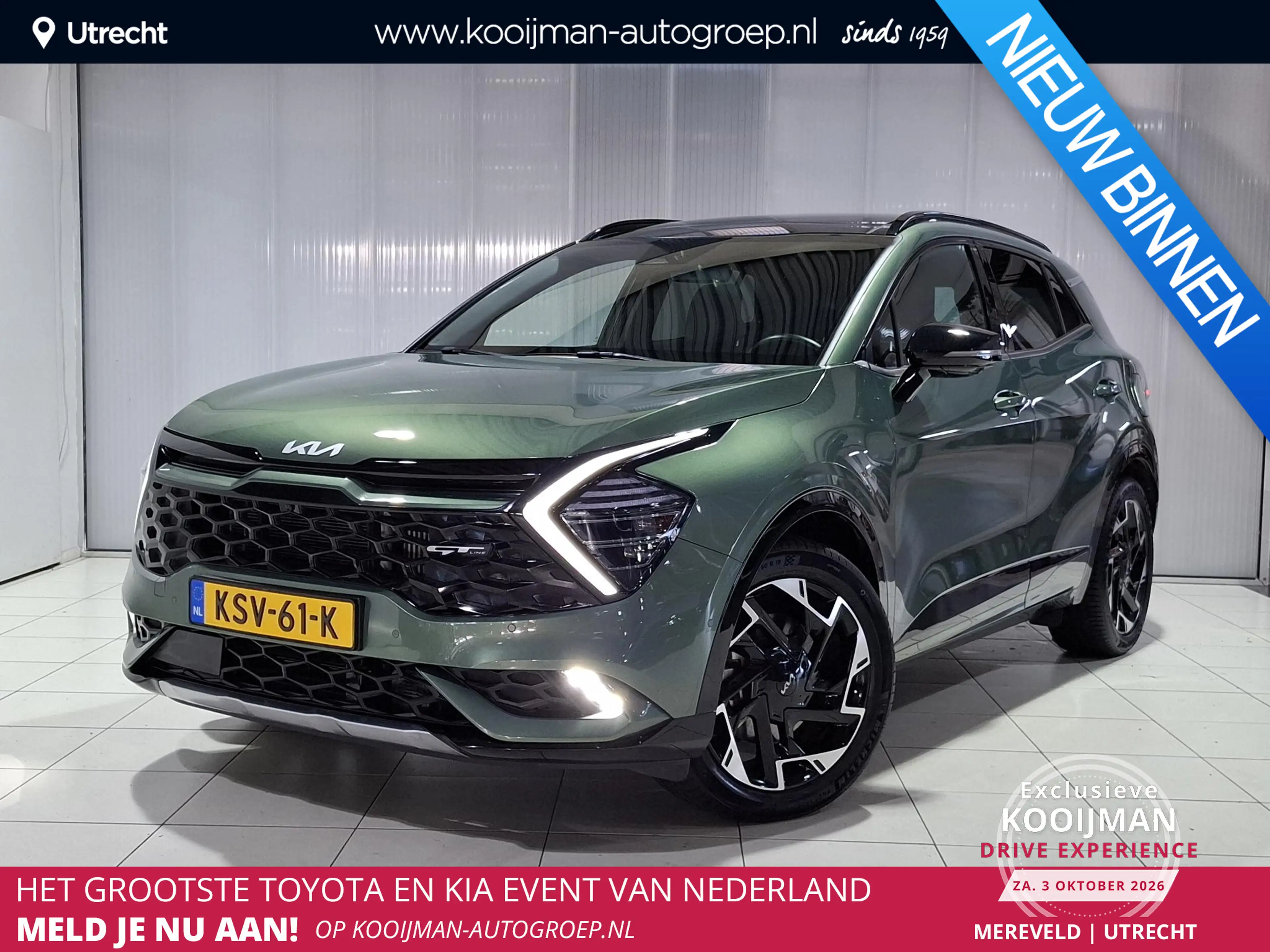 Kia Sportage 1.6 T-GDi Plug-in Hybrid AWD GT-PlusLine Stoel en