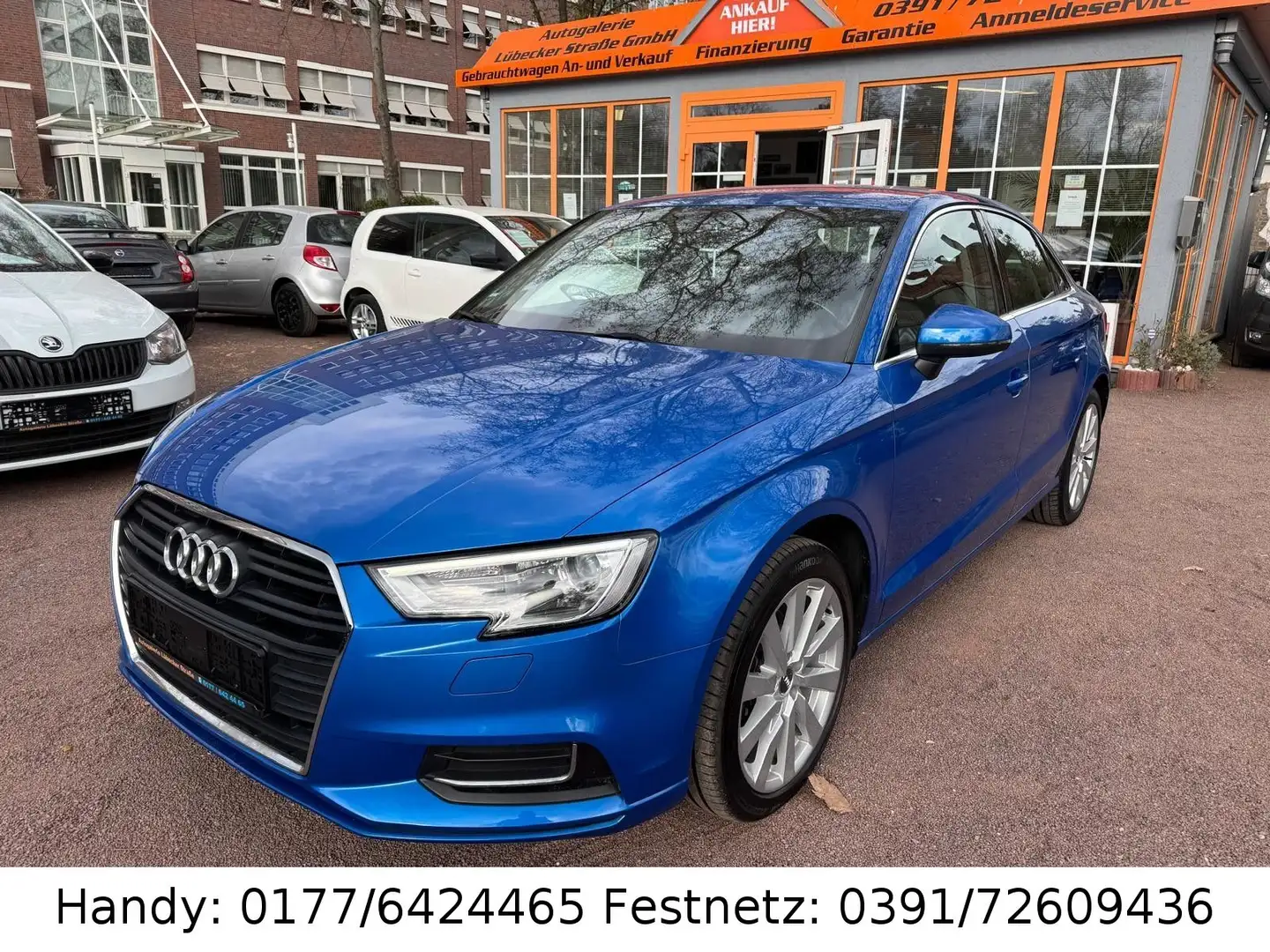 Audi A3 1.6 TDI XENON/LEDER/NAVI/SHZ/PDC/ALU/WINTER Blau - 1