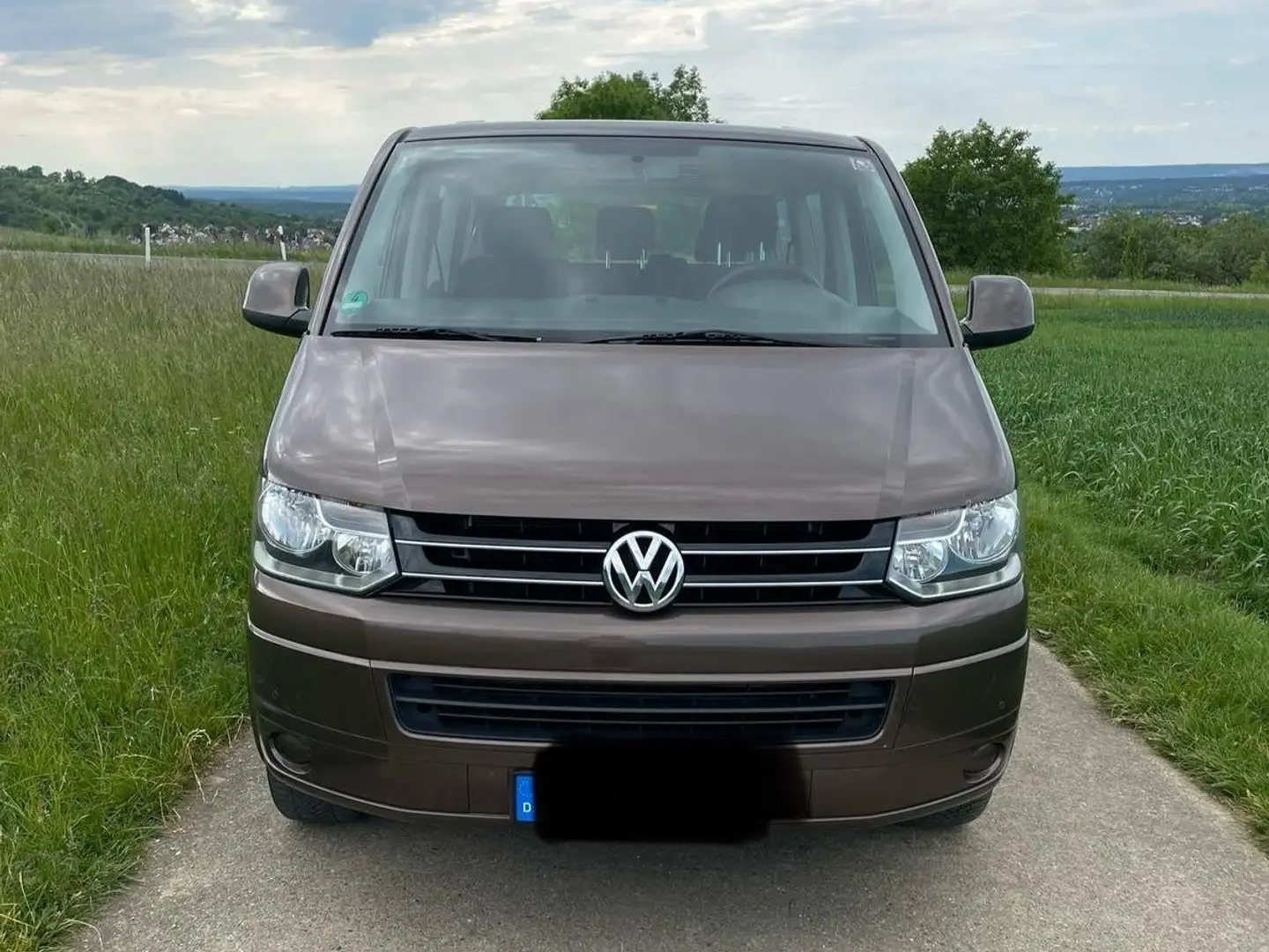 Volkswagen T5 Caravelle Transporter T5 TDI (BiTDI) Kurz DSG Comfortline Braun - 1