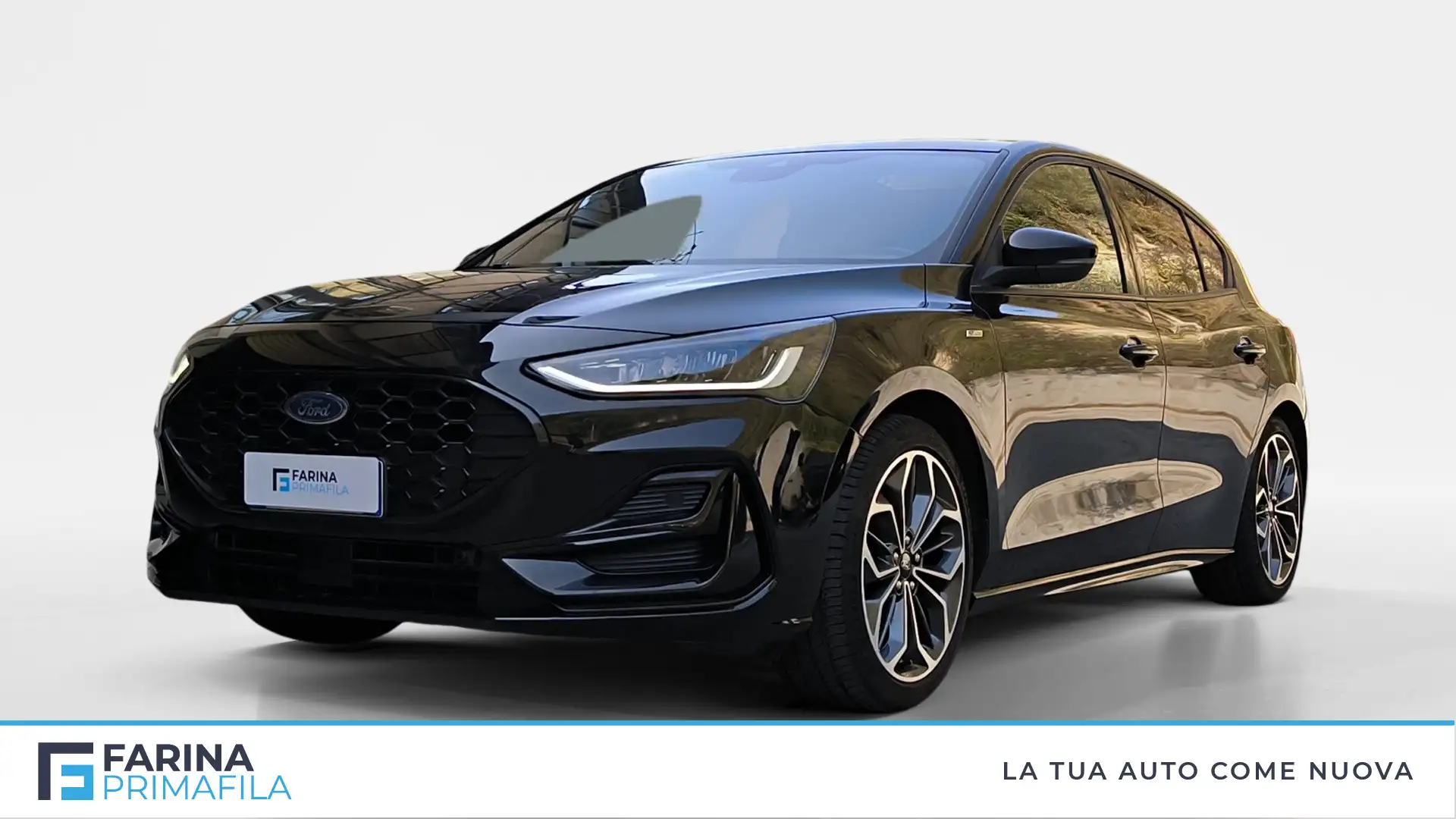 Ford Focus 5 Porte 1.0 T EcoBoost Hybrid ST-Line X Nero - 1