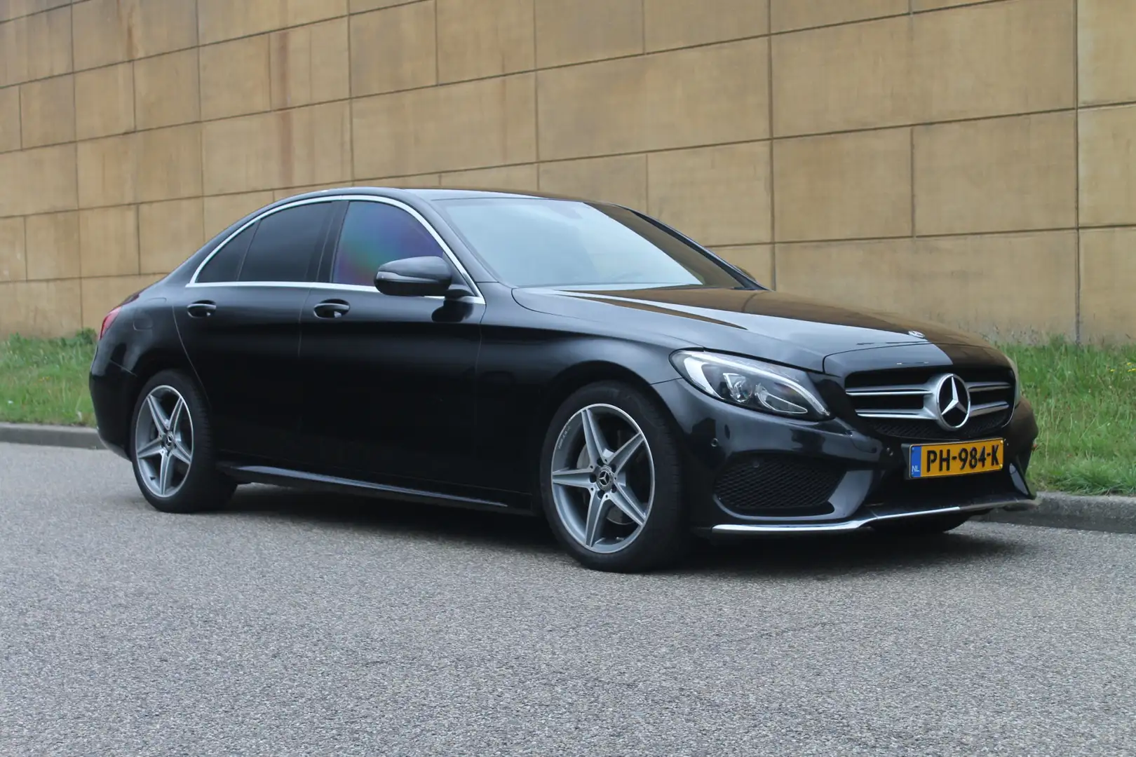 Mercedes-Benz C 180 CDI AMG pakket Zwart - 1