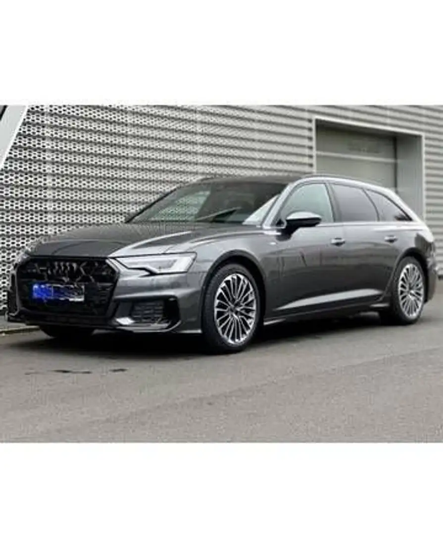 Audi A6 50 TFSI e 299ch S line quattro S tronic 7 Gris - 1