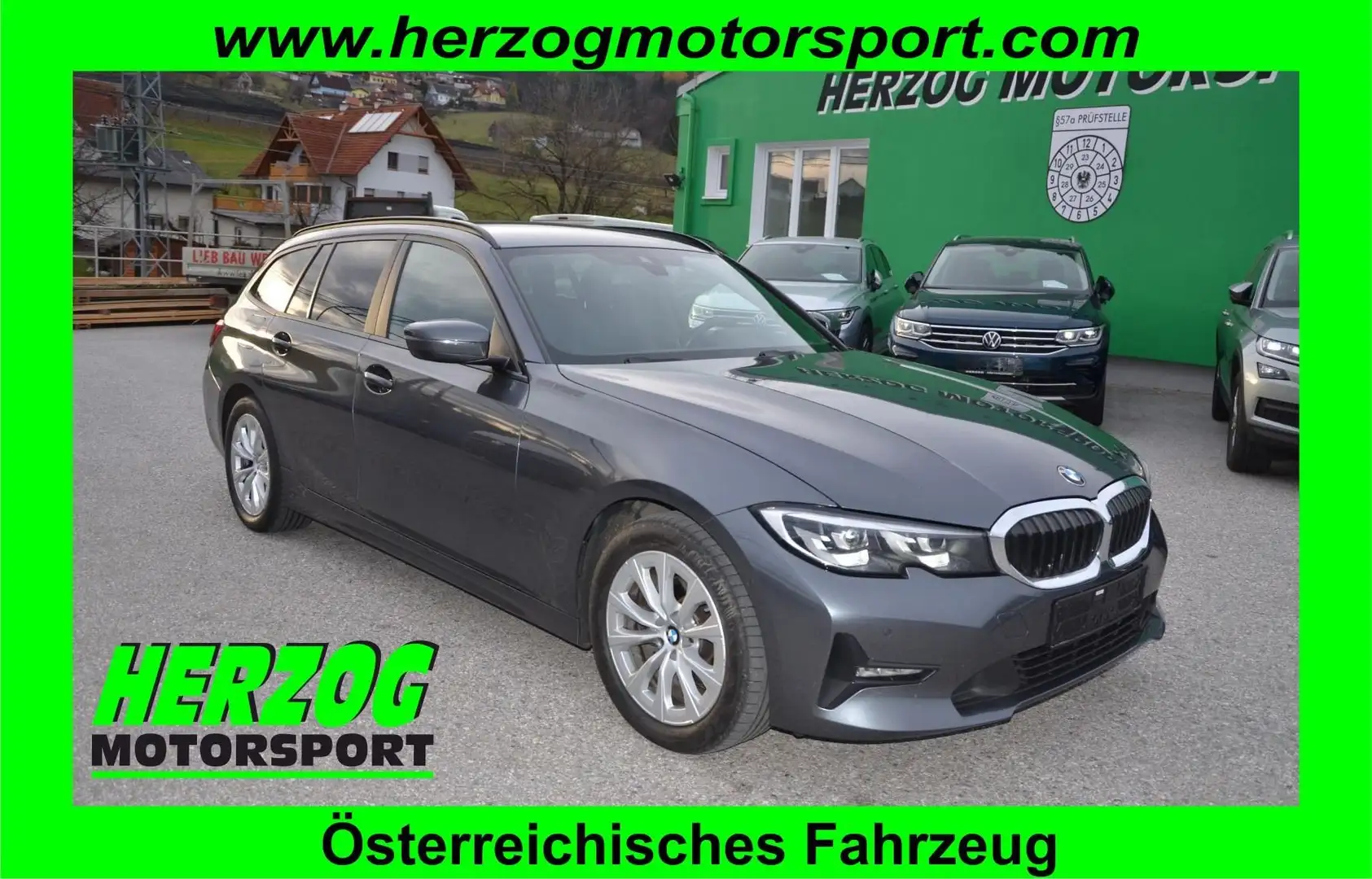 BMW 320 320d xDrive Touring 48V Aut. LED LIVE COCKPIT 1.B Grau - 1
