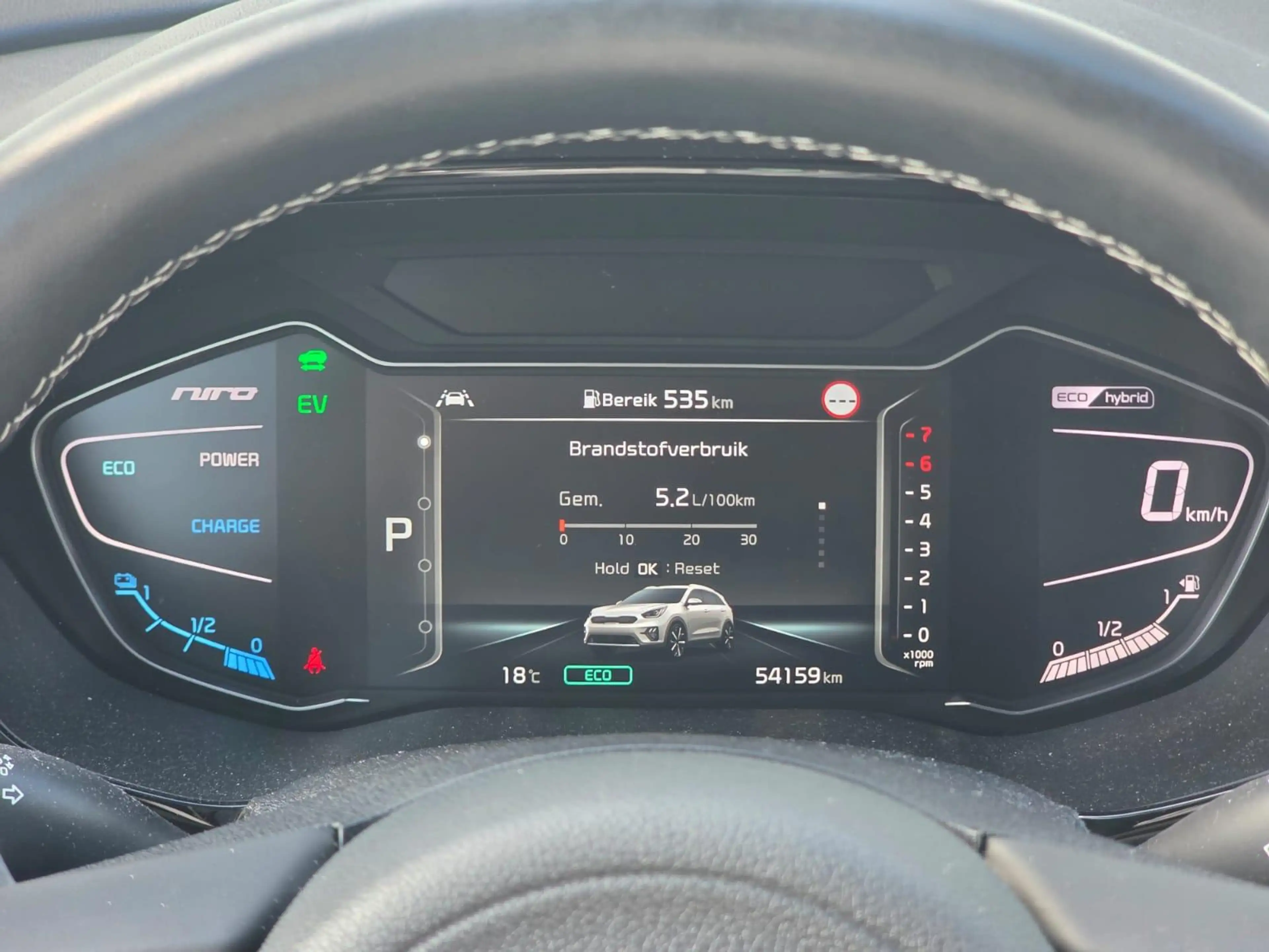 Kia Niro 1.6 GDi Hybrid DynamicPlusLine Navigatie | Parkeer — photo 13